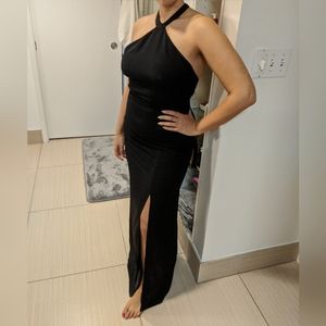 H&M Formal Long Black Dress